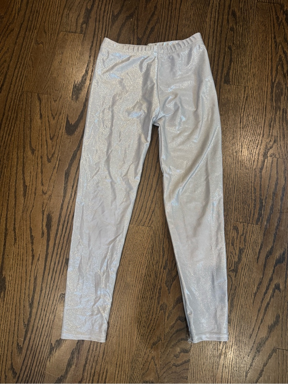 Dori Creation Kids Silver Sparkle Leggings size 7